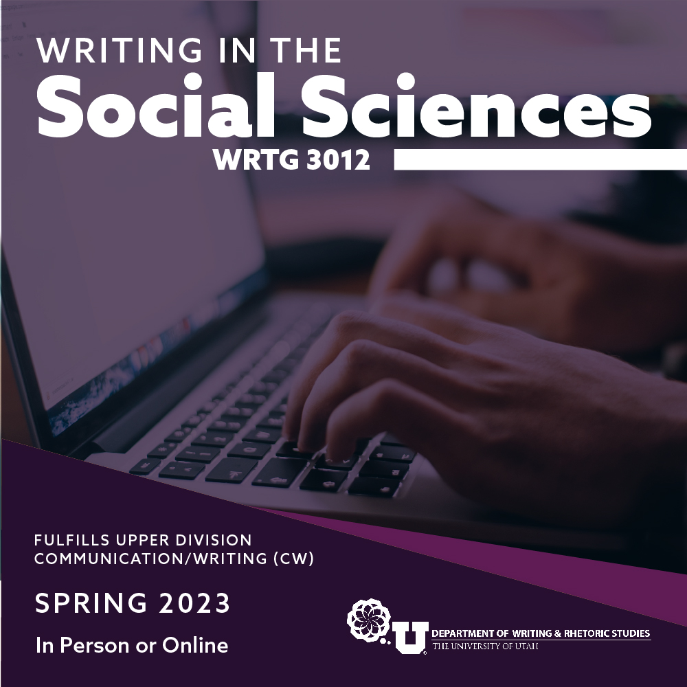 WRTG 3012: Writing in the Social Sciences