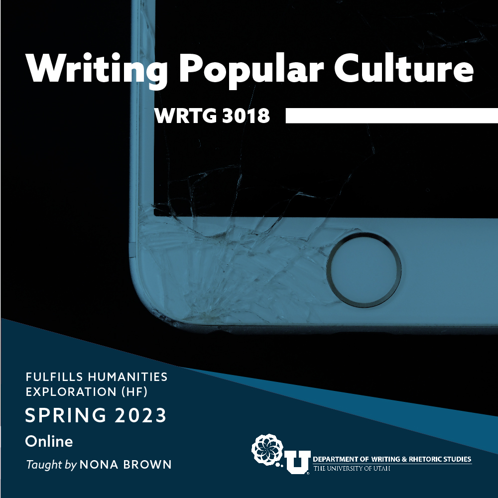 WRTG 3018: Writing Popular Culture