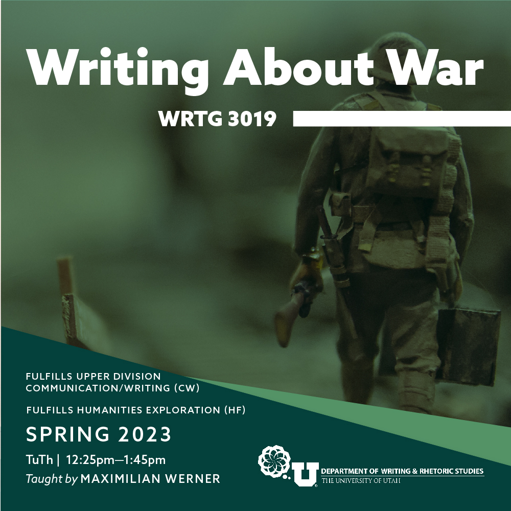 WRTG 3019: Writing About War