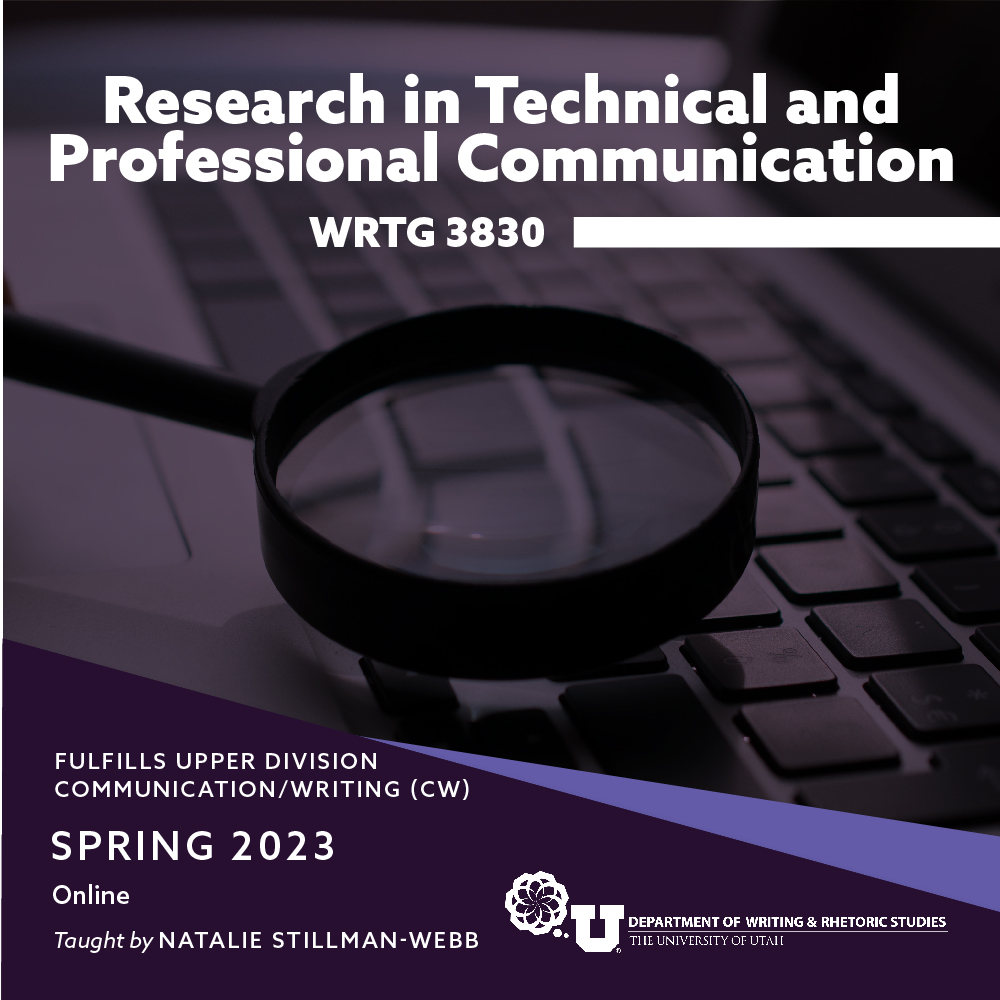 WRTG 3830: Research in Technical and Professional Communication